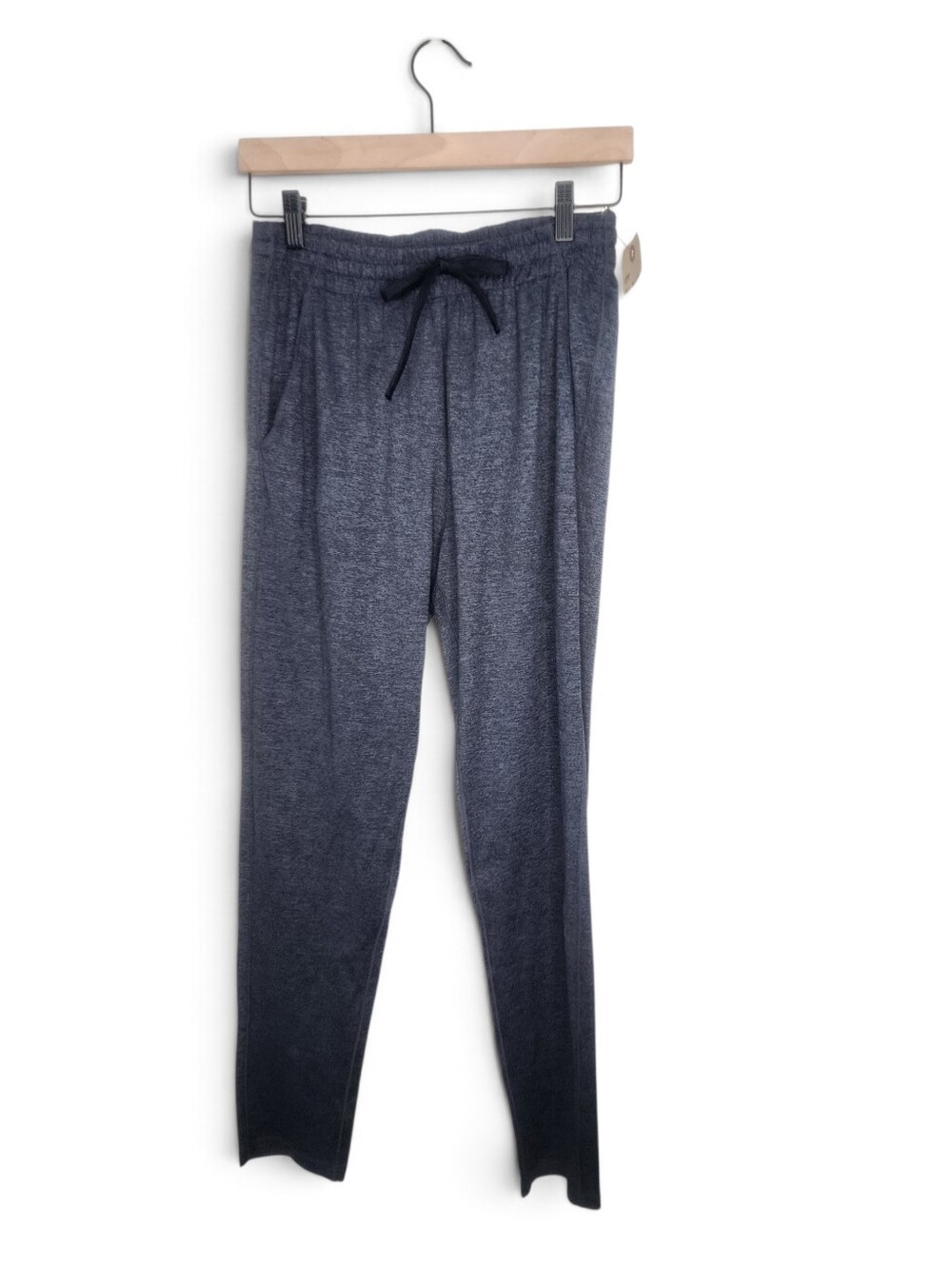 Bandier We Over Me Lounge Track Pants in Heather Charcoal Size S